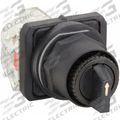 DAYTON Selector Switch: 30 mm Panel Mounting Size, 3 Positions, Extended Lever, 1NO/1NC (MPN 30G306). Key specifications — AC Contact Rating: 10 A @ 600 V; Action: Maintained/Maintained/Momentary; Cam: C; DC Contact Rating: 0.1 A @ 600 V; Hazardous Location Specification: Not Rated; Operator Head Material: Plastic; Operator Head Type: Long-Handled Knob; Operator Illumination: Non-Illuminated.