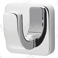 SPEAKMAN Robe Hook: 2 1/4 in x 2 1/4 in x 1 3/4 in, Brass, Polished, 38 lb Wt Capacity (MPN SA-2406). Key specifications — Brand: SPEAKMAN; Material: Brass.