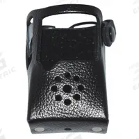 MOTOROLA Case with Fixed Belt Loop: Fits Motorola, For EVX-S24 Series, Black, Hard Leather, Leather (MPN AAM22X501 LCC-S24). Key specifications — Material: Hard Leather; Compatible Radio Brand: Motorola; Manufacturer Part Number: AAM22X501 LCC-S24; Compatible Radio Series: EVX-S24; Product Type: Case with Fixed Belt Loop; Color: Black; Brand: MOTOROLA; Compatible Radio Manufacturer Model Number: EVX-S24.