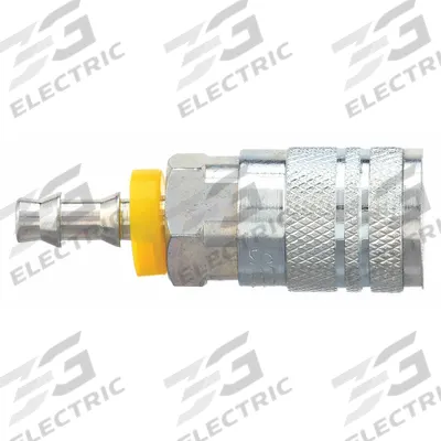 SPEEDAIRE Quick Connect Hose Coupling: 1/4 in Body Size, 1/4 in Hose Fitting Size - Industrial Interchange Steel Quick-Connect Air Coupling Bodies