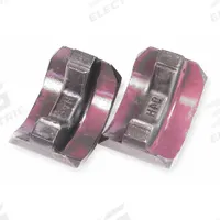 COLOR-KEYED KUBE Upper and Lower Crimping Die: 500 kcmil Aluminum/700 kcmil Copper, 1 Sizes, Code (MPN 15505SS). Key specifications — attr511073: Copper & Aluminum Connectors; attr511072: Code; attr473934: COLOR-KEYED KUBE; attr511065: Color-Keyed; attr511069: Pink; attr542116: 500 kcmil Aluminum; attr511067: 13100A.