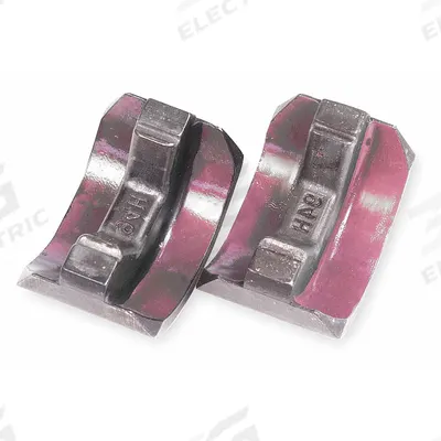 COLOR-KEYED KUBE Upper and Lower Crimping Die: 500 kcmil Aluminum/700 kcmil Copper, 1 Sizes - Color-Keyed Kube Replacement Crimping Dies