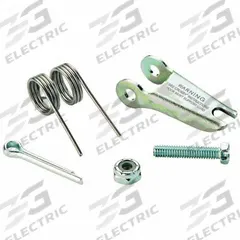 CROSBY Spring Latch: Spring, 2 7/8 in Latch Lg, Pin, 1/4 in Latch Eye Dia, 1 1/32 in Wd Between Eyes (MPN 1096562). Key specifications — Brand: CROSBY; Manufacturer Part Number: 1096562; Latch Type: Spring; Attachment Type: Pin.