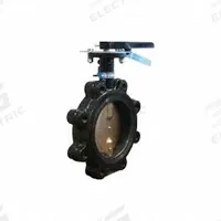 MILWAUKEE VALVE Butterfly Valve: 6 in Pipe Size, Concentric, 200 psi Max. Pressure (CWP), Lug, FKM (MPN ML222V 6). Key specifications — Brand: MILWAUKEE VALVE; Handle Type: Lever; Disc Material: Ductile Iron.