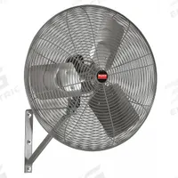 DAYTON Mounted Fan: 30 in Blade Dia, 115V AC, 1/2 hp Motor HP, Ceiling/Post/Wall Mount, Oscillating (MPN 7DD08). Key specifications — Brand: DAYTON; Voltage: 115V AC; Number of Speeds: 2; Fan Mounting Location: Wall; Oscillation: Oscillating.