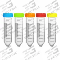 APPROVED VENDOR Centrifuge Tube: Centrifuge Tube, Polypropylene, 50 mL Capacity - mL, Conical, HDPE (MPN C2750). Key specifications — Brand: APPROVED VENDOR; Graduated: Yes; Closure Color: Colorless; Includes: Flat Rainbow Screw Cap; Includes Closure: Yes; Body Color: Colorless; Bottom Shape: Conical; Body Material: Polypropylene.