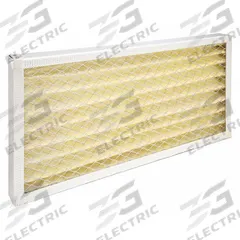 GRAINGER Pleated Air Filter: 12 in x 24 in x 2 in, MERV 8, High Temp (MPN 5M326). Key specifications — Media Material: Synthetic; Brand: GRAINGER; Frame or Header Material: Galvanized Steel.