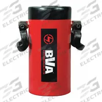 BVA HYDRAULICS Hydraulic Ram: Single Acting, 100 ton Nominal Capacity, 6 in Nominal Stroke Lg, Steel (MPN H10006). Key specifications — attr98927: BVA HYDRAULICS.