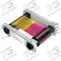 ID Card Printer Ribbon: Full Color, 200 Prints per Roll, 3 in Overall Ht, 4 in Overall Wd (MPN R6F003AAA). Key specifications — Compatible Product Type: ID Card Printers; Color Capability: Full Color; Compatible Manufacturer Part Number: PM1H0000RS; Product Type: ID Card Printer Ribbon.