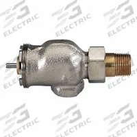 HONEYWELL HOME Thermostatic Radiator Valve: V110F1002, Thermostatic Actuators, 3UC67/3UC68/3UC69. Key specifications — Material: Bronze; Manufacturer Part Number: V110F1002; Body Style: Horizontal Angle; Compatible Grainger Part Number: 3UC67; Brand: HONEYWELL HOME; Compatible with Product Type: Thermostatic Actuators; Maximum Pressure Water/Steam: 150 psi/15 psi; Pipe Connection: 1/2 in FPT.