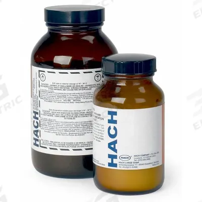 HACH Fluoride Ionic Strength Adjustor: 454 g Volume, 110-15-6, 258901 - Ion Specific Standards
