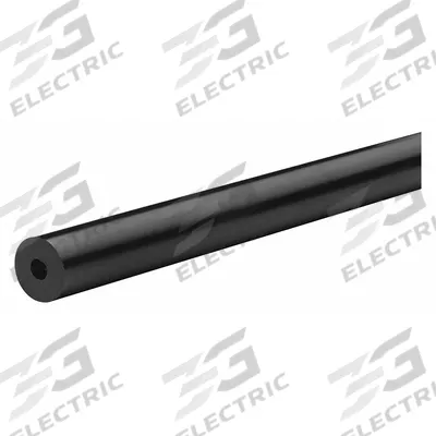 ABS Tube Stock: 6 ft Lg, 1/2 in Inside Dia, 1 in Outside Dia, 0.25 in Wall Thick - ABS Tubes