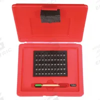 STARRETT Pin Gauge Set: Go (Plus), 0.011 in to 0.06 in, 0.001 in Dia Increment, ZZ Tolerance Class (MPN S4000-060). Key specifications — attr1182482: ZZ; attr1182483: +/-0.00020 in; attr1182499: STARRETT.