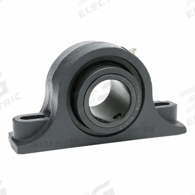 MOLINE BEARING Pillow Block Bearing: 2 1/4 in Bore, Spherical E Roller Bearing, Cast Iron - Fixed Pillow Block Spherical Roller Bearings