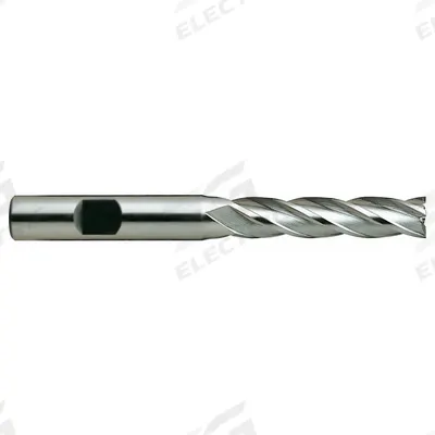 YG-1 Square End Mill: High Speed Steel, 4 Flute, 3/8" Mill Dia, 1-1/2" LOC - General Purpose High-Speed Steel Square End Mills
