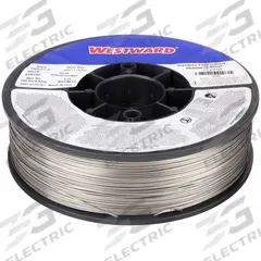 WESTWARD Flux-Cored Welding Wire: Stainless Steel, E308LFC-O, 0.045 in, 10 lb (MPN 41R328). Key specifications — Brand: WESTWARD; Tensile Strength (As Welded) (Merch): 75 ksi; Yield Strength (As Welded) (Merch): Not Specified.