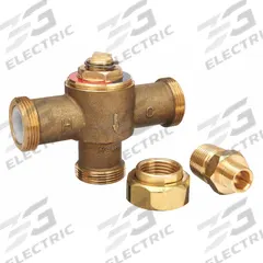 MOEN Mixing Valve: For Moen Commerical Series, Use with Hot/Cold Water, Brass, Chrome, Trim (MPN 104451). Key specifications — Compatible Series: Moen Commerical; For Water Temperature: Hot/Cold; Compatible Brand: Moen; Product Type: Mixing Valve; Includes: Trim; Material: Brass.