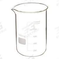 APPROVED VENDOR Beaker: 1 L, 33.81 fl oz, Low Form, Colorless, Glass, Autoclavable (MPN 5YGZ7). Key specifications — attr1371051: APPROVED VENDOR; attr1371062: Colorless.
