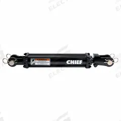 CHIEF Hydraulic Cylinder: 3 1/2 in Bore Dia., 8 in Stroke Lg, #8 SAE Port Size, 1 1/2 in Rod Dia. (MPN 211373). Key specifications — attr98892: CHIEF; attr95592: Double Acting; attr1382128: #8 SAE.