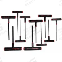 EKLIND Hex Key Set: 11 - 15 Pieces, Hex-T 6 Inch, T, SAE, Std End, Long, 11 Pieces, Pouch, 1 Tips (MPN 60611). Key specifications — attr1205553: Not Tether Capable; attr1205554: EKLIND; attr1205568: Black Oxide; attr1293176: 11 - 15 Pieces.