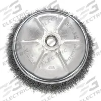 WEILER Cup Brush: Crimped Steel, 3 in Dia, 0.014 in Fill Dia, 1/2"-13 Arbor (MPN 93242). Key specifications — Brand: WEILER; Bristle Type: Crimped Wire; Connection Size & Type: 1/2"-13 Arbor Hole.