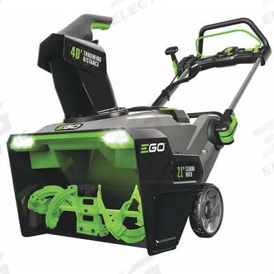 EGO Cordless Walk-Behind Snow Blower Kit: 90° Chute Turning Radius, Cordless - Battery-Powered Snow Blowers