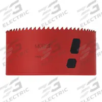 MORSE Hole Saw: 4 3/4 in Saw Dia., 5/6 Teeth per Inch, 1 7/8 in Max. Cutting Dp, 5/8"-18 Thread Size (MPN MHS76). Key specifications — attr1098070: 5/6; attr1098087: MORSE; attr1098073: 5/8"-18.