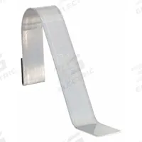 NVENT CADDY Stabilizer Clip: Steel, Silver (MPN FMSBC1). Key specifications — Brand: NVENT CADDY; Accessory Type: Stabilizer Clip; Color: Silver; Material: Steel.