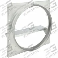 Exhaust Fan Venturi Frame: Steel, For 20 in Blade Dia, 22 1/2 in x 22 1/2 in (MPN 10E036). Key specifications — Brand: DAYTON; Includes: Slotted Motor Base; Material: Steel.