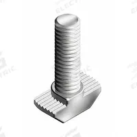 Hammer Bolt: 5/16"-18 Size, 1 in Thread Lg, For 0.4 in Slot Wd, 15 Series/40 Series, Steel, 4 PK (MPN 096HK0830U5/16). Key specifications — Fastener Type: Hammer Bolt; Material: Steel; Finish: Zinc-Plated; T-Slot Fastener Type: Hammer Bolt; Compatible Series: Fath, 15 Series, Fath, 40 Series; System of Measurement: Inch; Brand: FATH INC.; Mounting Type: Drop-In.