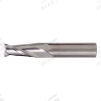 CLEVELAND Square End Mill: Carbide, TiAlN Coated, 2 Flute, 3/8" Mill Dia, 1-1/2" LOC, 6" OAL (MPN C81047)