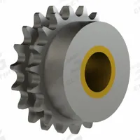 BREWER MACHINE & GEAR Idler Sprocket: For 50 Chain Size, Steel, 17 Teeth, 3.72 in Outside Dia. (MPN D50B17U). Key specifications — Bearing Type: Bushing; Brand: BREWER MACHINE & GEAR; Bore System of Measurement: Inch.