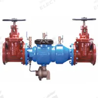 WILKINS Reduced Pressure Principle Backflow Prev: 375, Std Configuration, Ductile Iron, Flange (MPN 4-375). Key specifications — Shut-Off Valve Type: NRS Gate Valve; Connection Type: Flange.