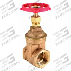 MILWAUKEE VALVE Gate Valve: 1 1/2 in, Bronze, Non-Rising, FNPT x FNPT, 300 psi Max. Pressure (CWP) (MPN 1140 1-1/2). Key specifications — Wedge Material: Bronze; Brand: MILWAUKEE VALVE; Bonnet Material: Bronze.