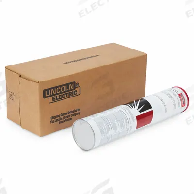 LINCOLN ELECTRIC Hardfacing Stick Electrode: Wearshield FROG MANG, 1/4 in x 14 in, 10 lb - Hardfacing Alloys for Severe Impact