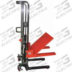 DAYTON Platform Lift Truck: 880 lb, 3 3/8 in to 47 in, Steel, 25 5/8 in L x 22 3/4 in W Platform (MPN 4ECW6). Key specifications — Brand: DAYTON; Caster/Wheel Configuration: (2) Swivel with Brake.