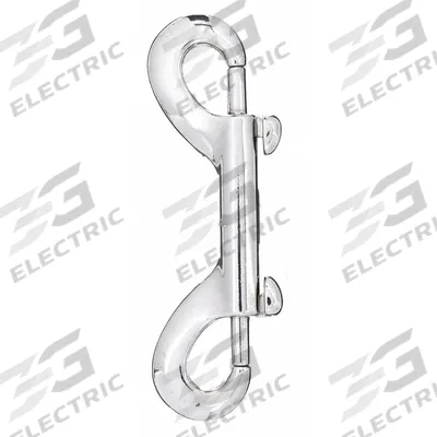 Grainger Double Carabiner: 2 Snaps - Slide Bolt Spring Snaps