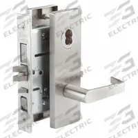 ABILITY ONE Door Lockset: Office Lever Locksets, Stainless Steel, ADA Compliant (MPN 5340-00-NIB-0286). Key specifications — attr1024149: Not Ligature-Resistant; attr1011488: ABILITY ONE; attr1024446: 154; attr1011524: No Message; attr1011506: MR154 Philadelphia; attr1011485: Yes; attr1059461: Satin Stainless Steel : Stainless Steel.