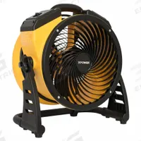 XPOWER Circulating Fan: 11 in Blade Dia, Non-Oscillating, 4 Speeds, 8 7/8 in Ht, 14 3/16 in Wd (MPN FC-100). Key specifications — Brand: XPOWER; Number of Speeds: 4; Product Type: Circulating Fan; Blade Material: Polypropylene; Voltage: 115V AC; Application: Home and Office; Phase: Single.