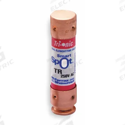 MERSEN Fuse: Class RK5, TR-RID Series, Time-Delay, 50 A, 250 V AC, 250 V DC - Time-Delay Cylindrical Fuses
