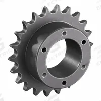 TRITAN Bushed Roller Chain Sprocket: For 80 Chain, 22 Teeth, 7.027 in Pitch Dia, 7.56 in Outside Dia (MPN 80SF22H). Key specifications — Brand: TRITAN; Required Bushing Series: SF.