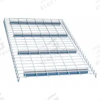LYON Pallet Rack Decking: 52 in x 48 in, Waterfall, Std Wire Decking, 14 ga Decking, Gray (MPN FFWD5248L). Key specifications — Wire Decking Style: Standard; Finish: Powder Coated; Brand: LYON; Material: Steel; Decking Edge: Waterfall; Color: Gray.