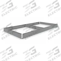 TENNSCO Shelf: 48 in x 24 in, 2,500 lb Load Capacity, Gray, Shelf (MPN ZKH-4824). Key specifications — Includes: Front to Back Support; Shelf Configuration: Single Straight; Color: Gray; Frame Material: Steel; Brand: TENNSCO; Frame Finish: Zinc Plated; Product Type: Shelf.