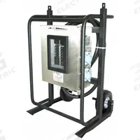 SOUTHWIRE Power Distribution Cart: Three Phase, 120/208V AC, 100 A Inlet Current Rating, 6 Outlets (MPN 6212DC). Key specifications — Inlet Voltage Rating: 120/208V AC; Inlet Receptacle: Direct Wired; Brand: SOUTHWIRE.