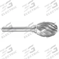 APPROVED VENDOR Carbide Bur: Oval, SE-7NF, Aluminum Cut, 3/4" x 1" Head, 1/4" Shank (MPN 310-004302). Key specifications — Brand: APPROVED VENDOR; Trade Number: SE-7NF.