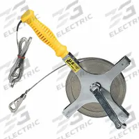 US TAPE Double Duty Oil Gauging Tape Measure: 100 ft, Swivel Snap Tip, Dark Liquids/Light Liquids (MPN 58826). Key specifications — attr940497: Dark Liquids; attr940499: Steel; attr944091: Swivel Snap; attr940498: US TAPE; attr940491: Grounding Strap; attr940492: Gray; attr940490: SAE; attr940487: Innage.