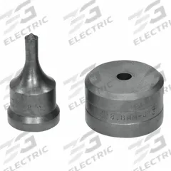 EDWARDS Metric Punch & Die Set: Edwards, 55 ton_65 ton_100 ton_120 ton Compatible Ironworker Size (MPN ED9-PDM8). Key specifications — attr67451: IW55 , IW65 , IW100, IW120; attr67489: Round; attr67463: 8 mm; attr67447: ED9-PDM8; attr67456: Edwards; attr67443: EDWARDS; attr67472: 8 mm Metric Punch & Die Set.