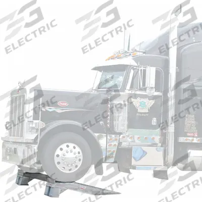 HEAVY DUTY RAMPS Truck Ramp: 20 ton Load Capacity, Not Adj, Aluminum, 64 in Overall Lg - Vehicle Repair Ramps