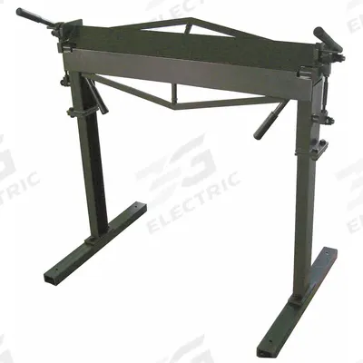 Dayton Sheet Metal Brake: Hand Lever, 16 ga Capacity, 36 in Max. Bending Wd - Manual Straight Brakes