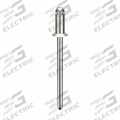 POP AVDEL Blind Rivet,1 17/50" L,0.122" dia,PK500: Inch, 1 11/32 in Overall Lg, 1/4 in Body Lg - Flush-Mount Blind Rivets